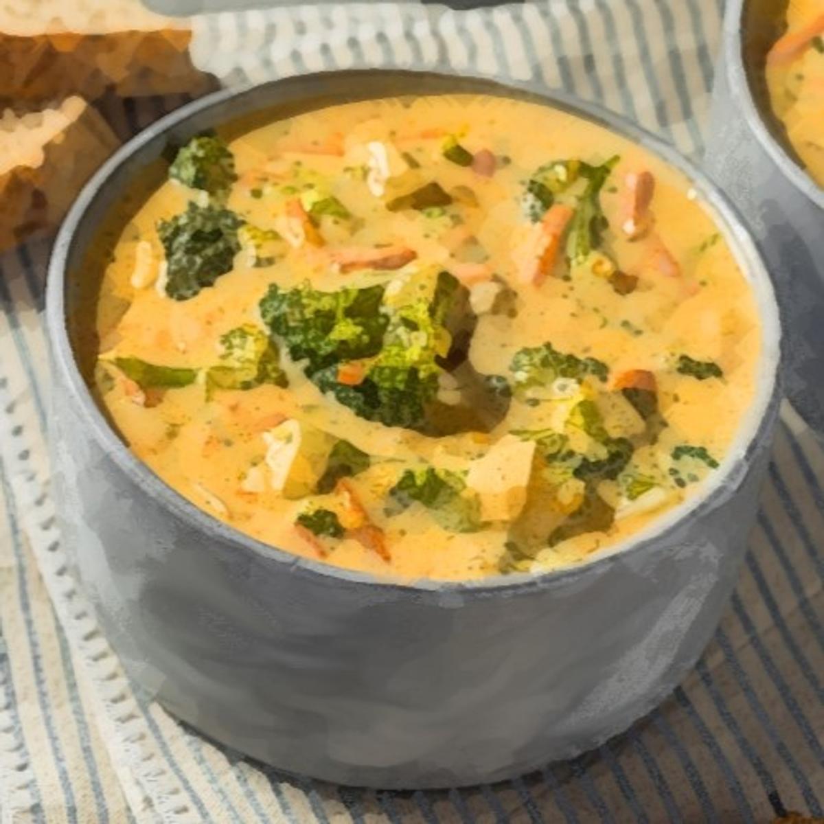 Broccoli cheddar soup