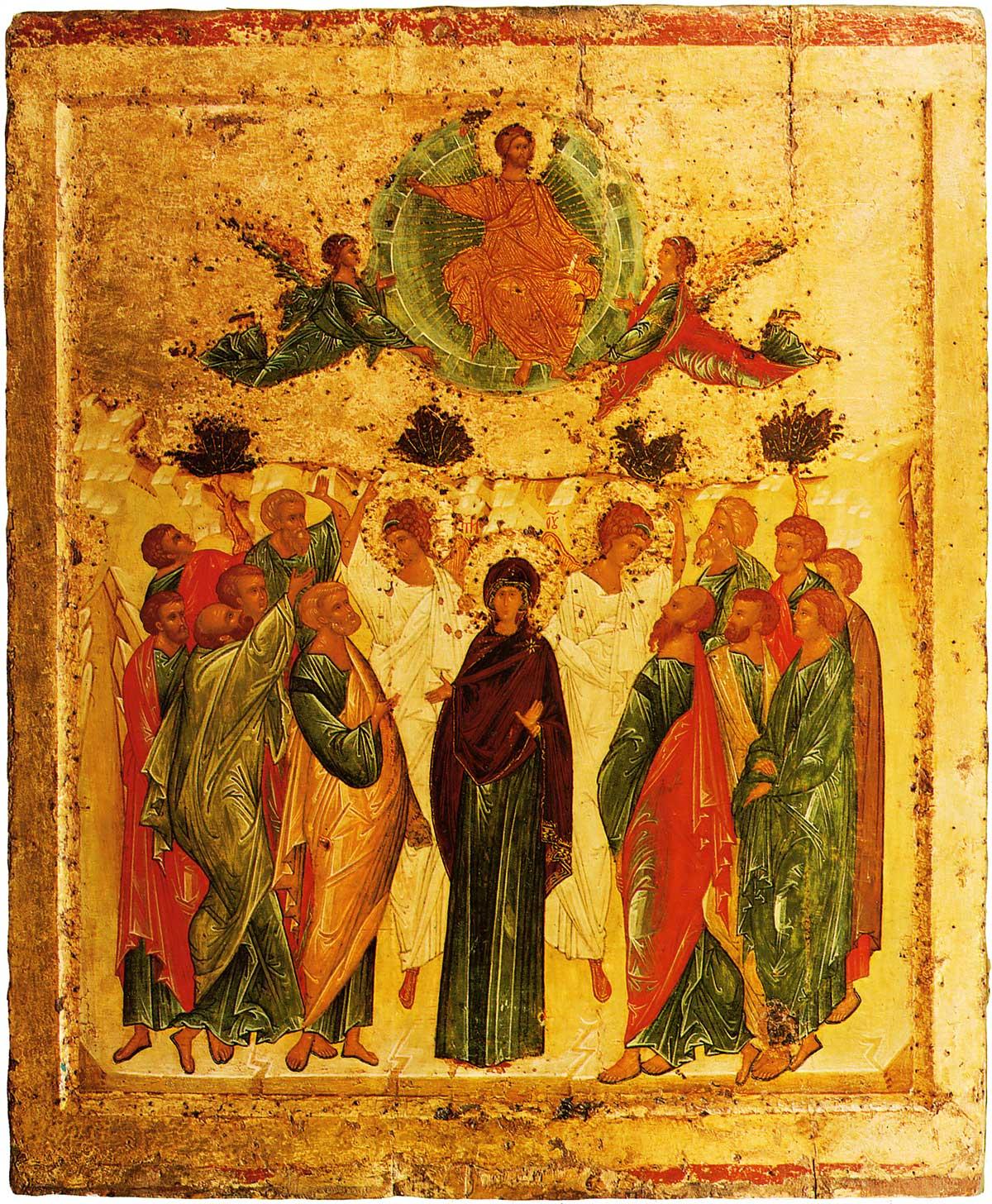 ASCENSION OF JESUS ICON