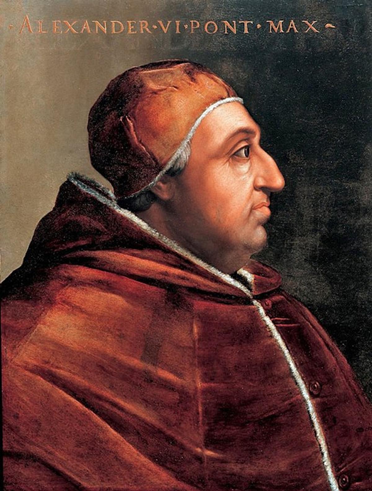 RITRATTO DI PAPA ALESSANDRO VI