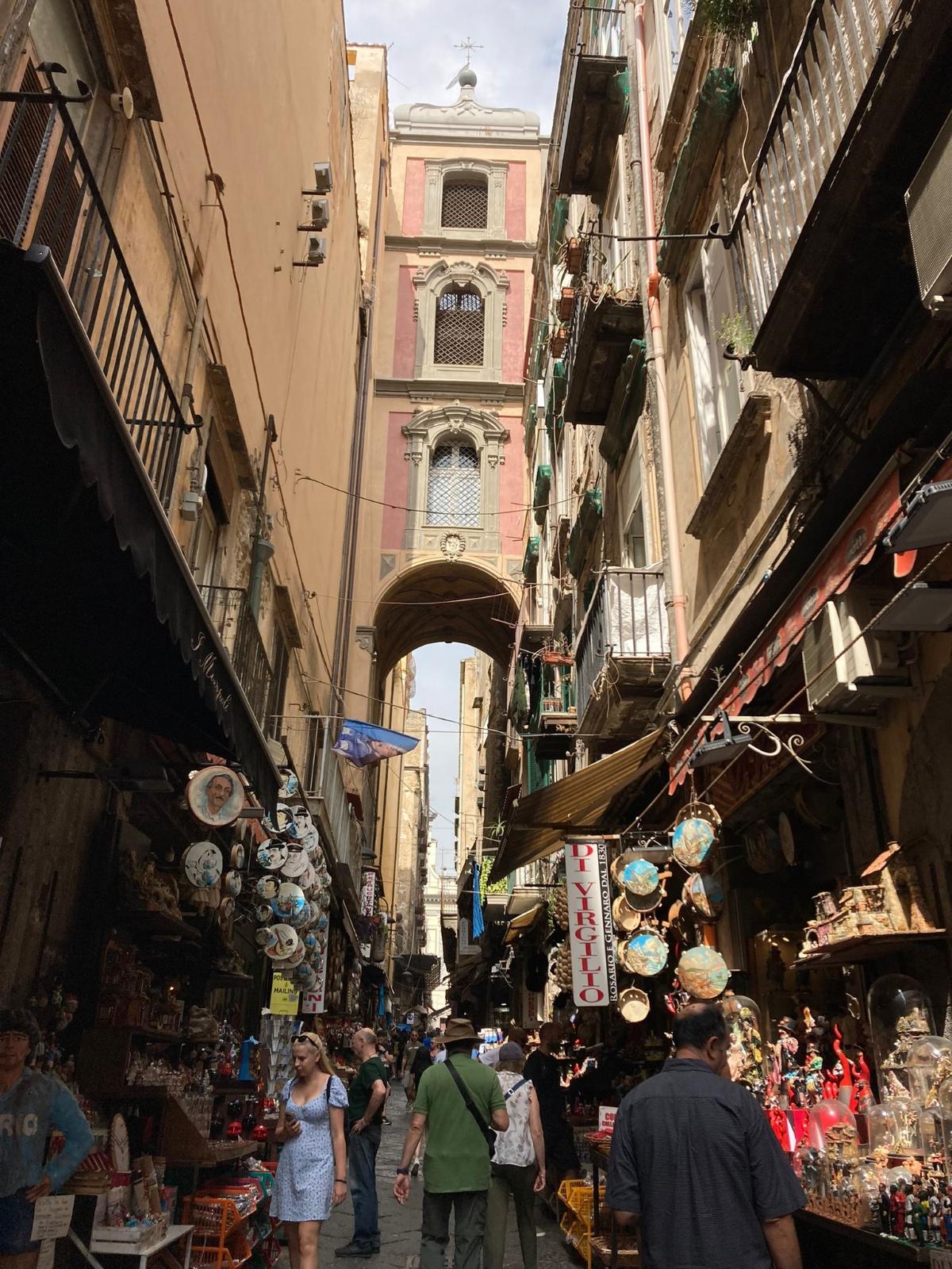 Via San Gregorio in Naples