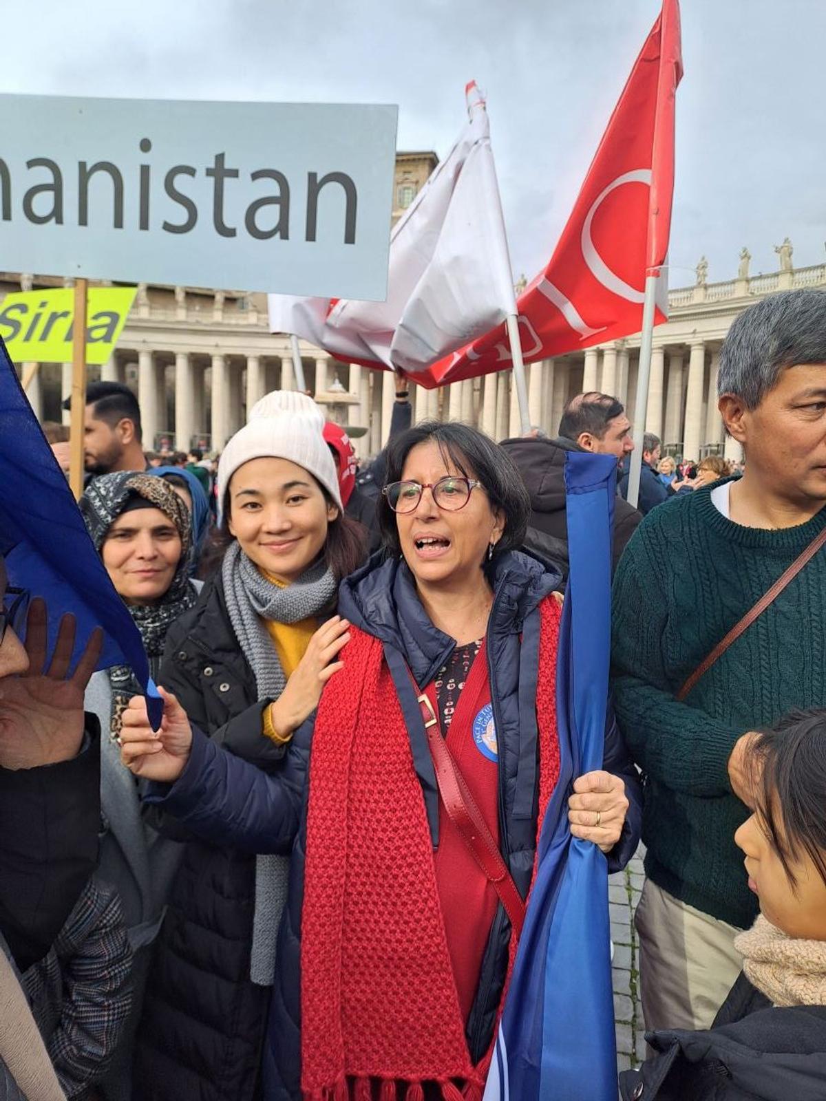 Cecilia Pani, in charge of the humanitarian corridors’ program for Iran and Ethiopia for the Community of Sant’Egidio.