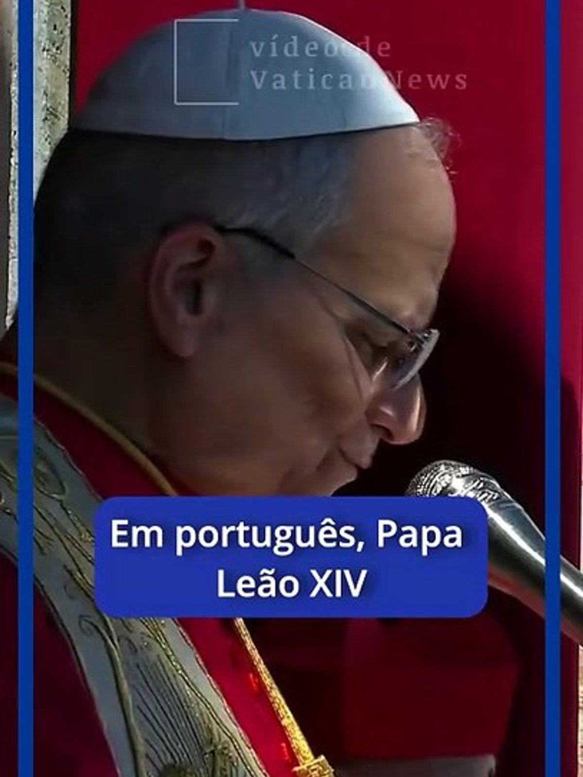 Em português, Papa Leão XIV deseja a todos uma Feliz Páscoa!