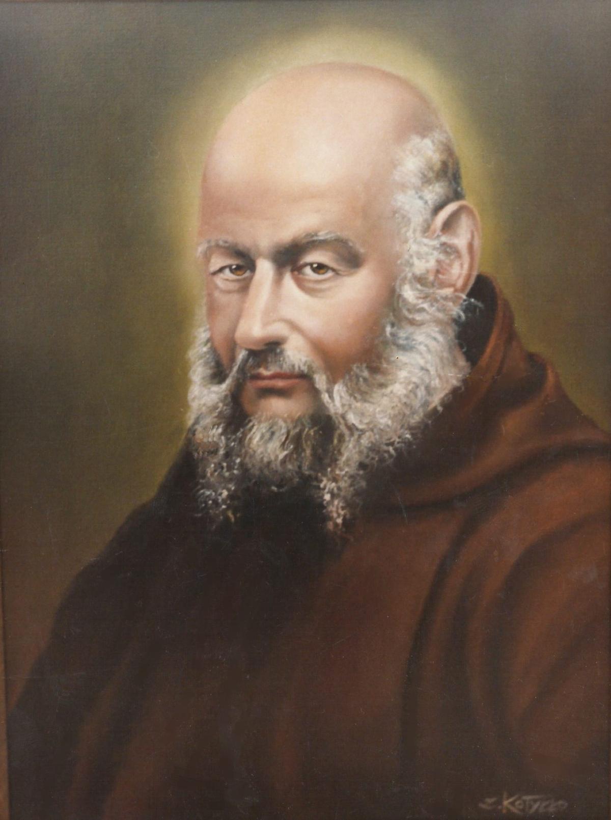 Portret Honorata Koźmińskiego autor Zbigniew Kotyłło
