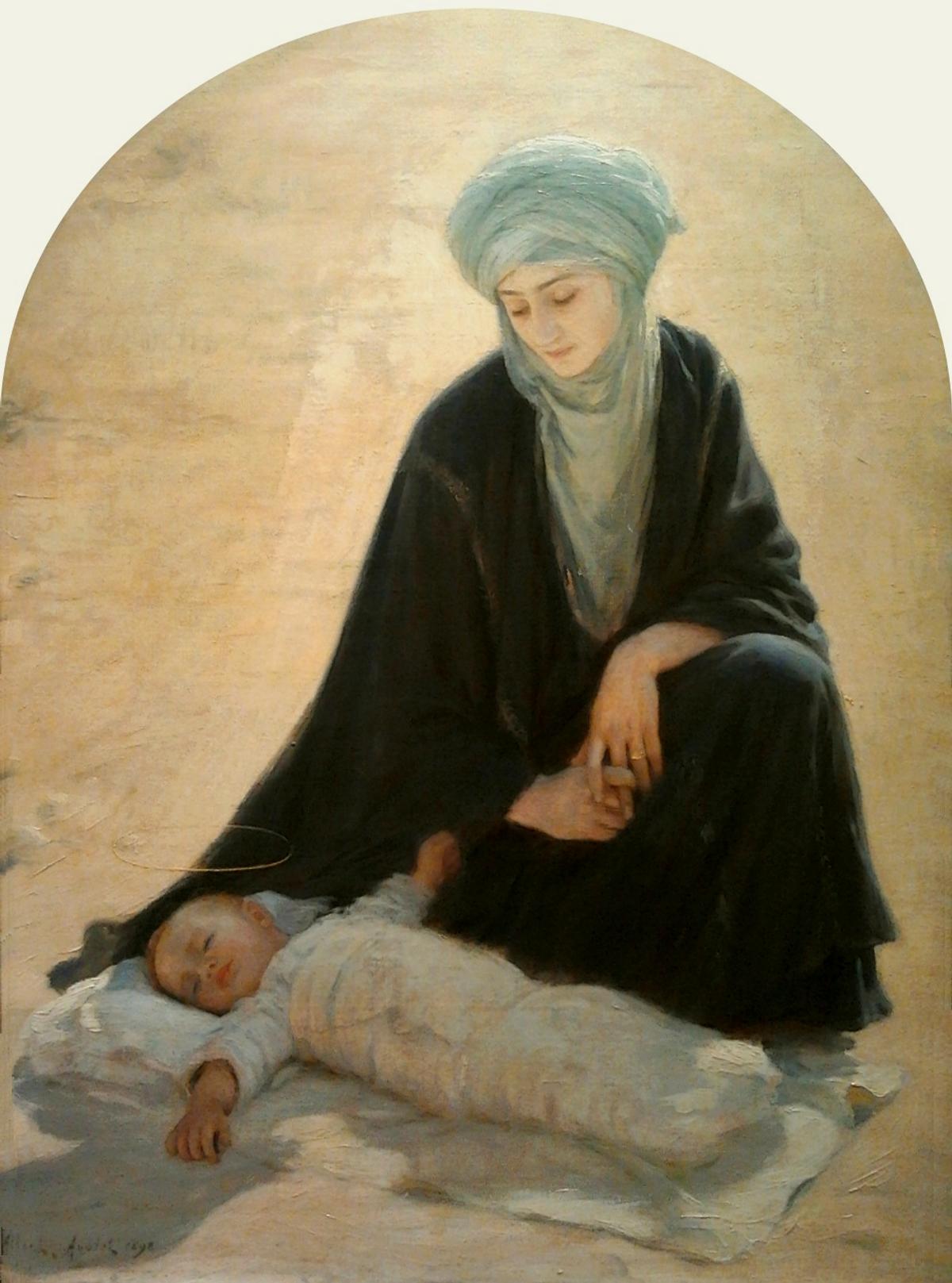 Aublet_Arabic_Madonna_and_Child