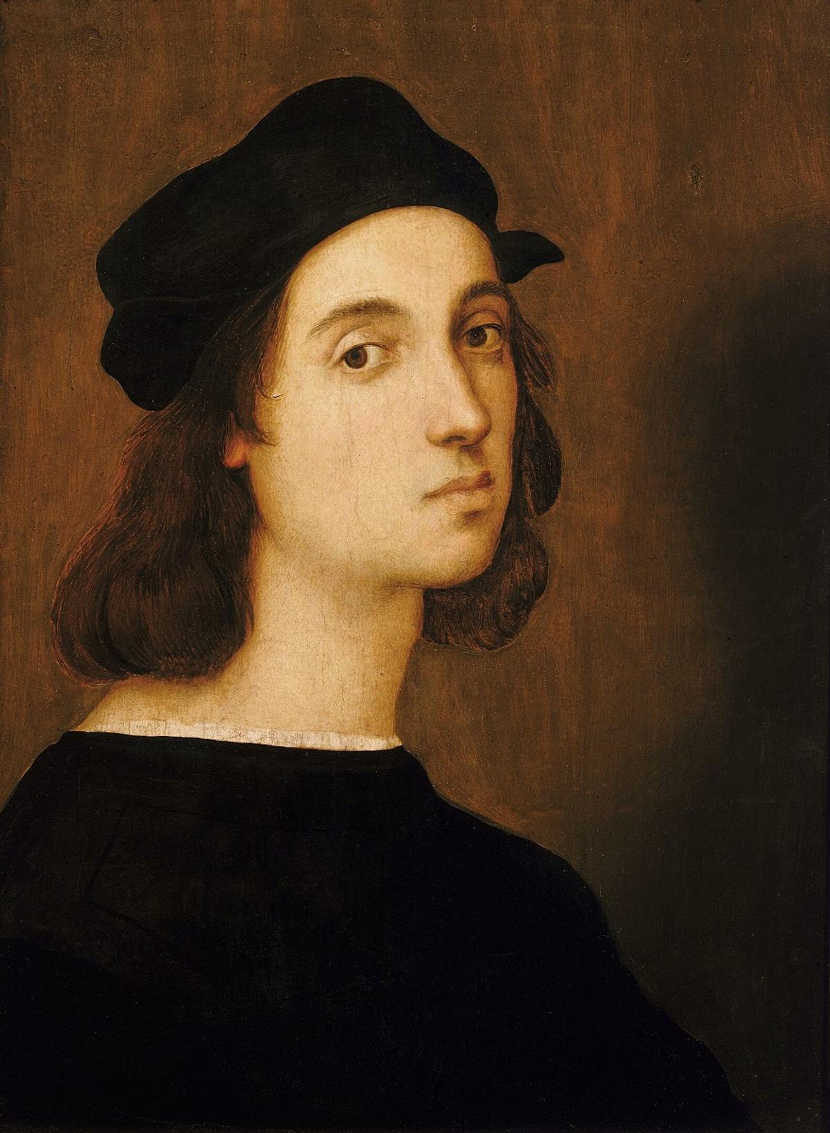 Raffaello Sanzio, a self-portrait of the artist