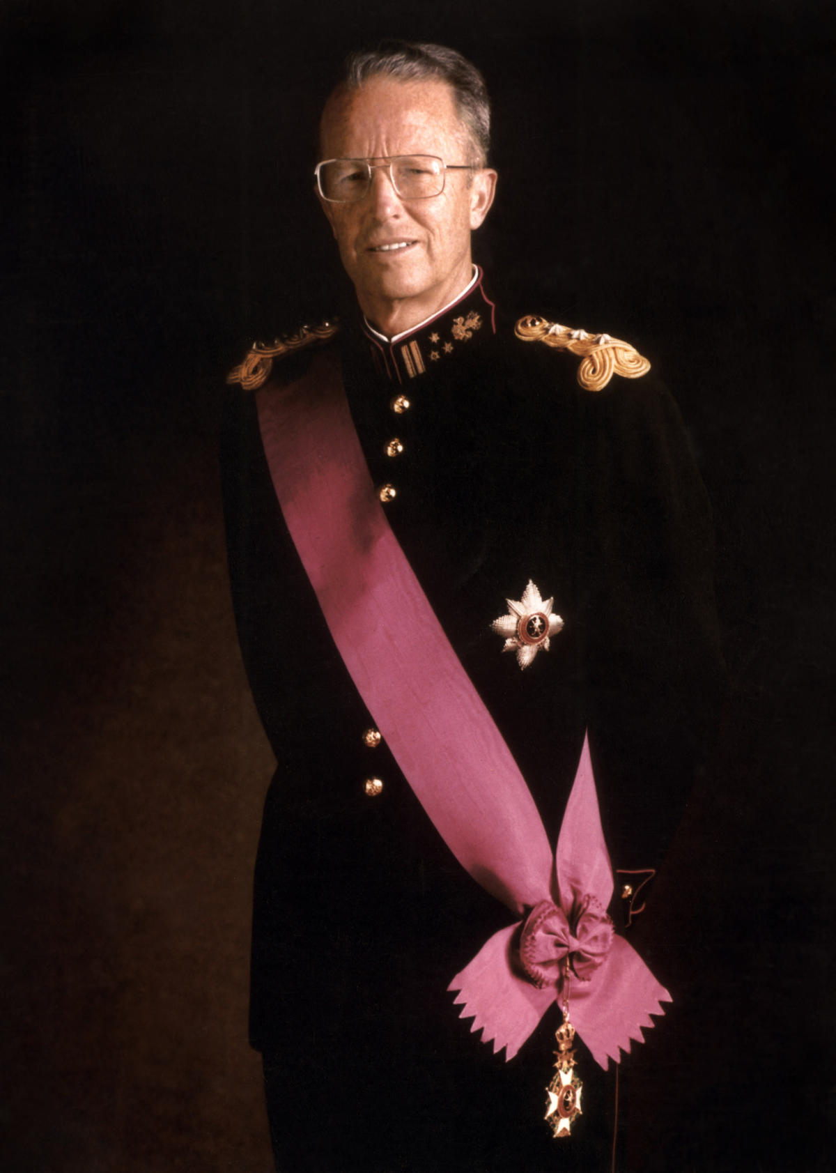 Portrait-of-Belgian-King-Baudouin