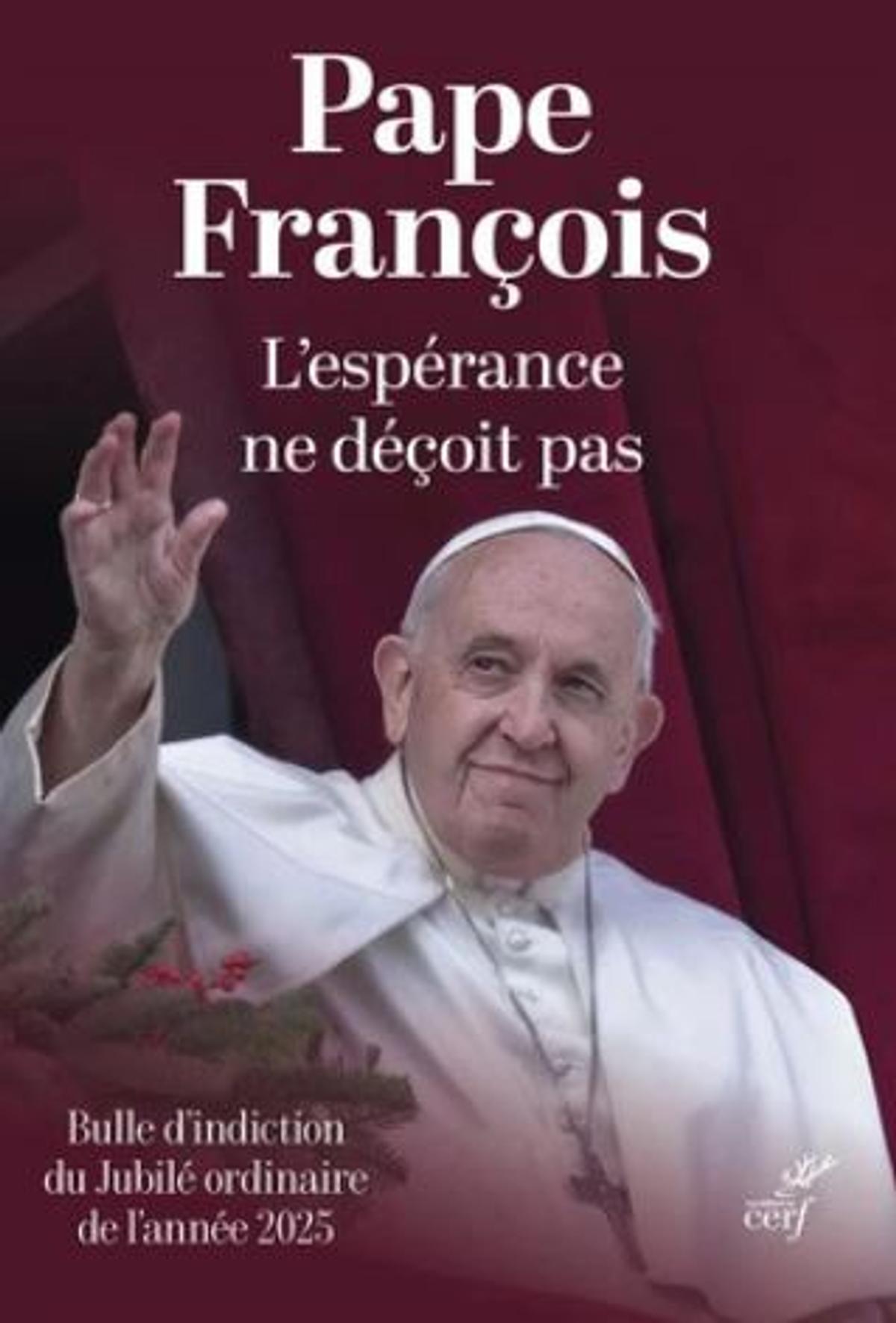 ESPERANCE-NE-DECOIT-PAS-PAPE-FRANCOIS-LIVRE-CERF