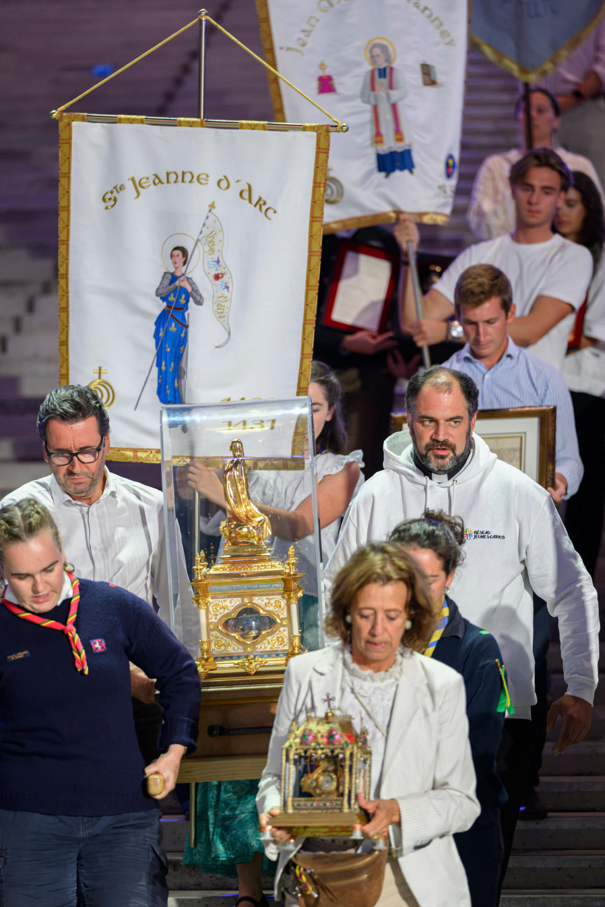 pope-leo-xiv-prayer-vigil-french-saints-at-stade-de-france