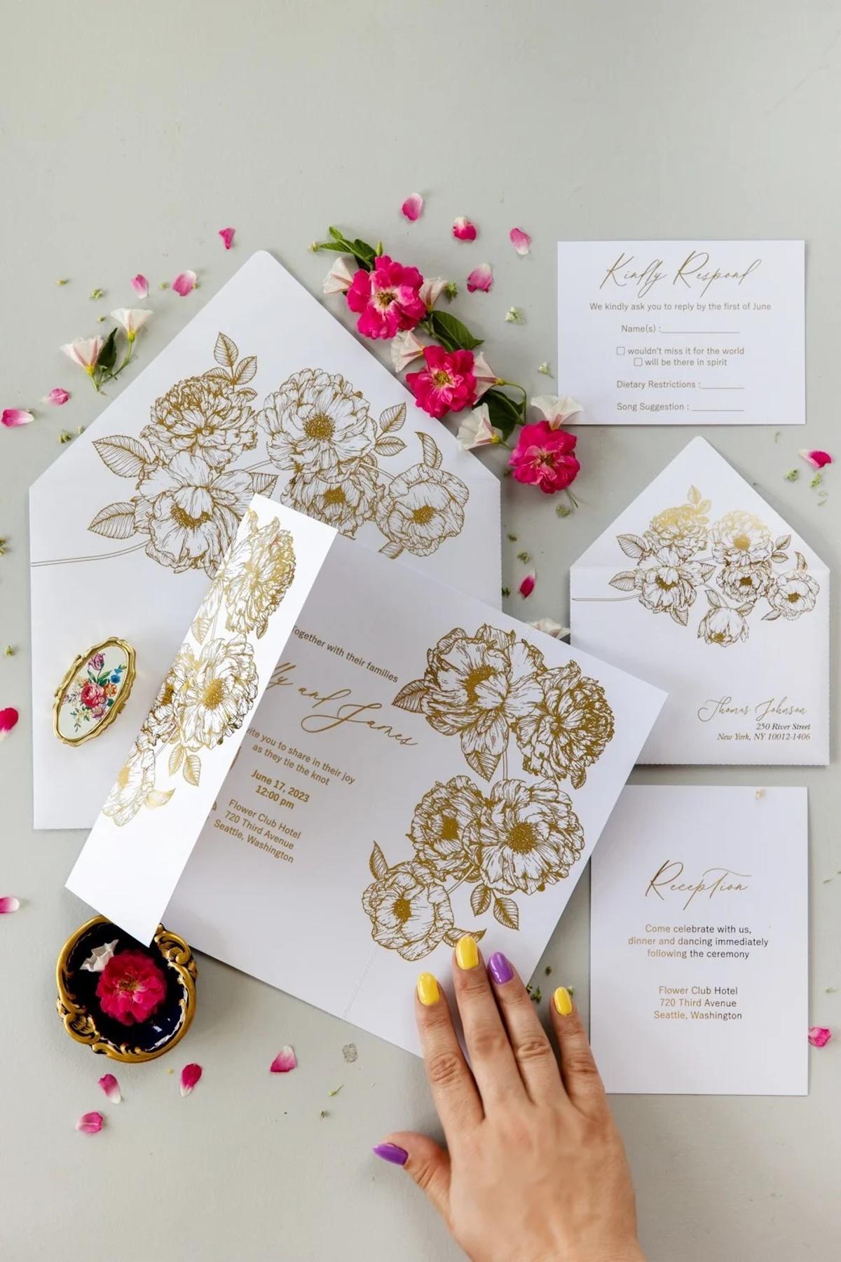 Zaproszenia od Amelia-Wedding.pl