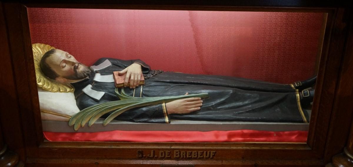 Shrine to St. Jean de Brebeuf in Midland, Ontario