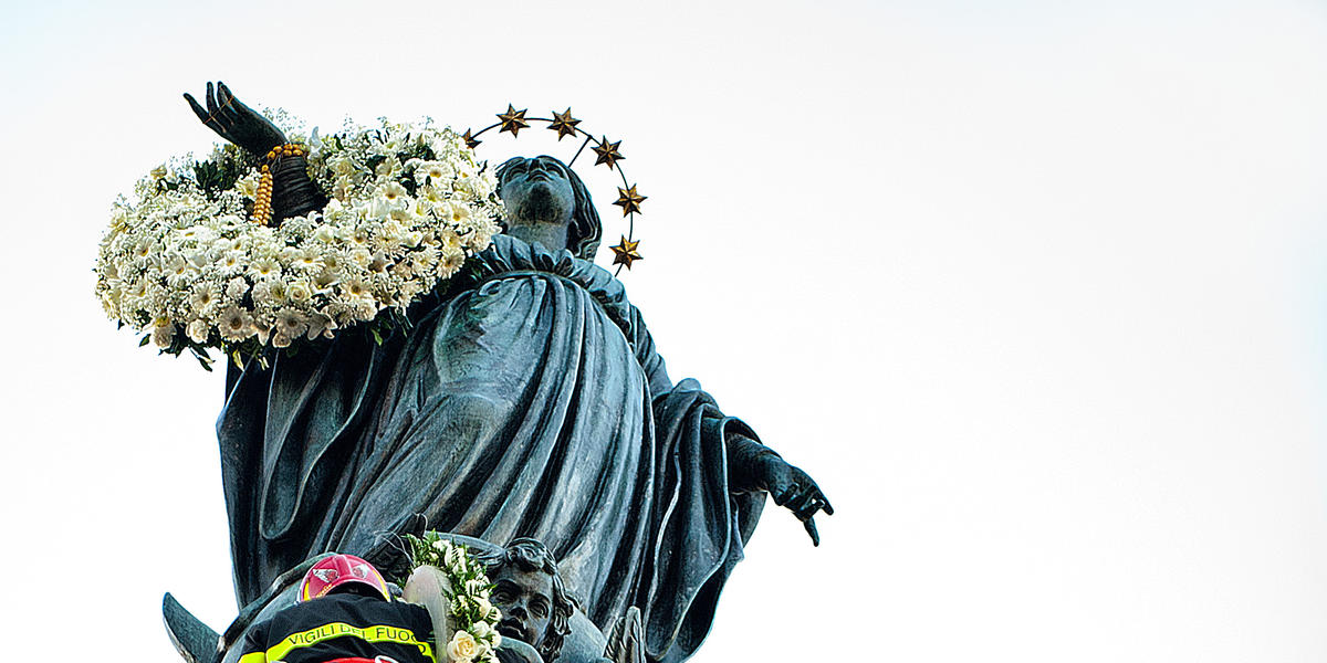 IMMACULATE STATUE