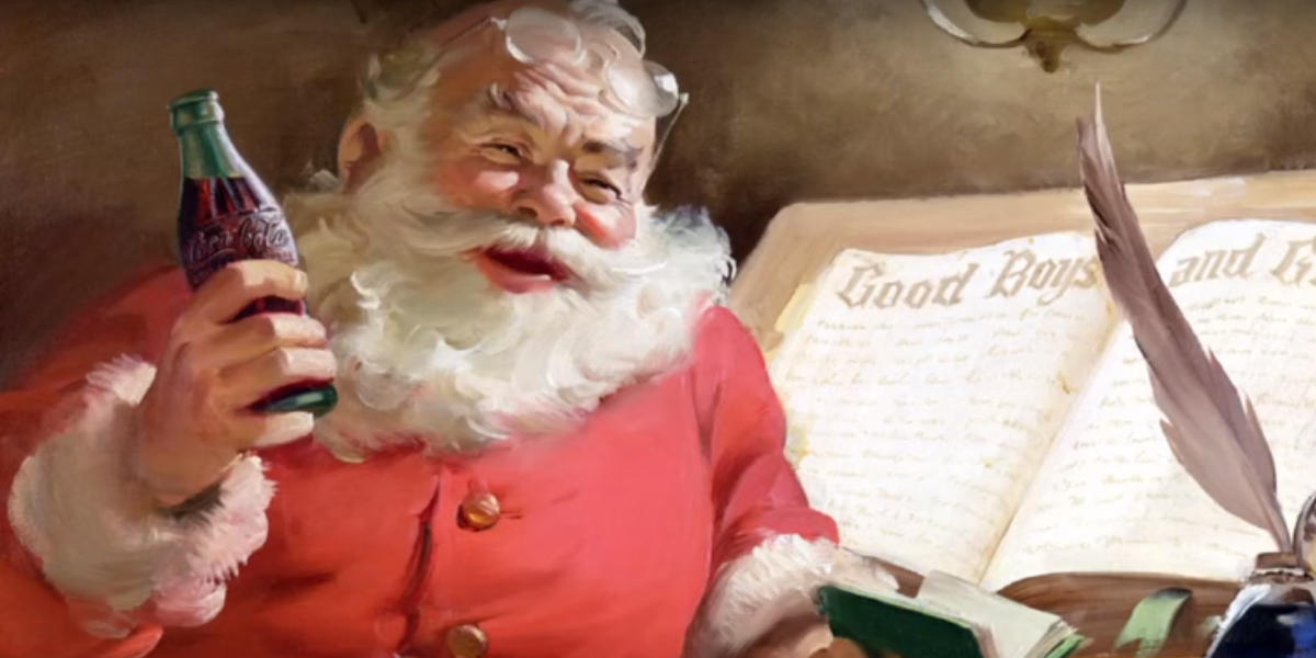 SANTA CLAUS,COCA COLA