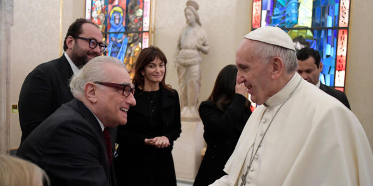 PAPA FRANCESCO MARTIN SCORSESE