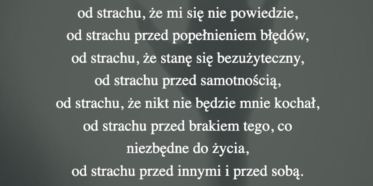 Modlitwa dla ciebie na dziś [21 października]