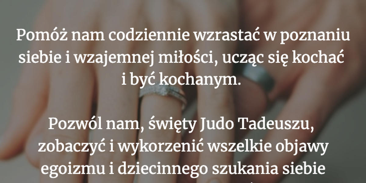 Modlitwa dla ciebie na dziś [28 października]