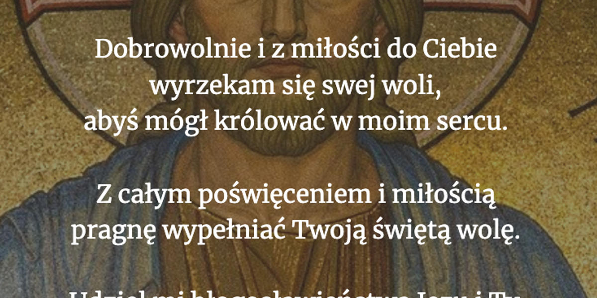 Modlitwa dla ciebie na dziś [20 czerwca]