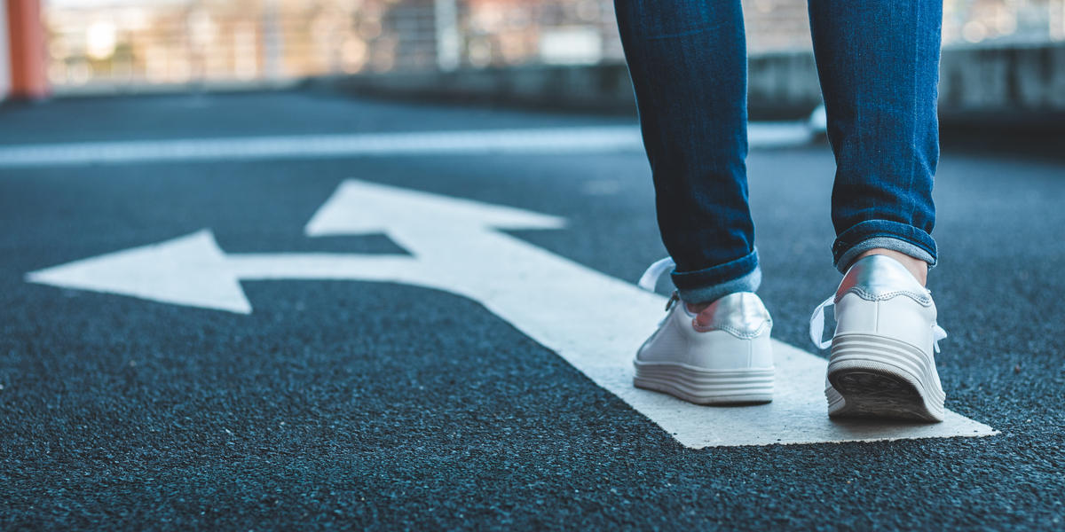WALK, CHOICE, DIRECTION