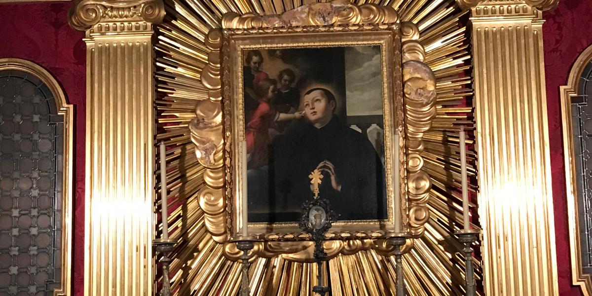[GALERIA] Św. Stanisław Kostka i Komunia św. przyjmowana z rąk anioła