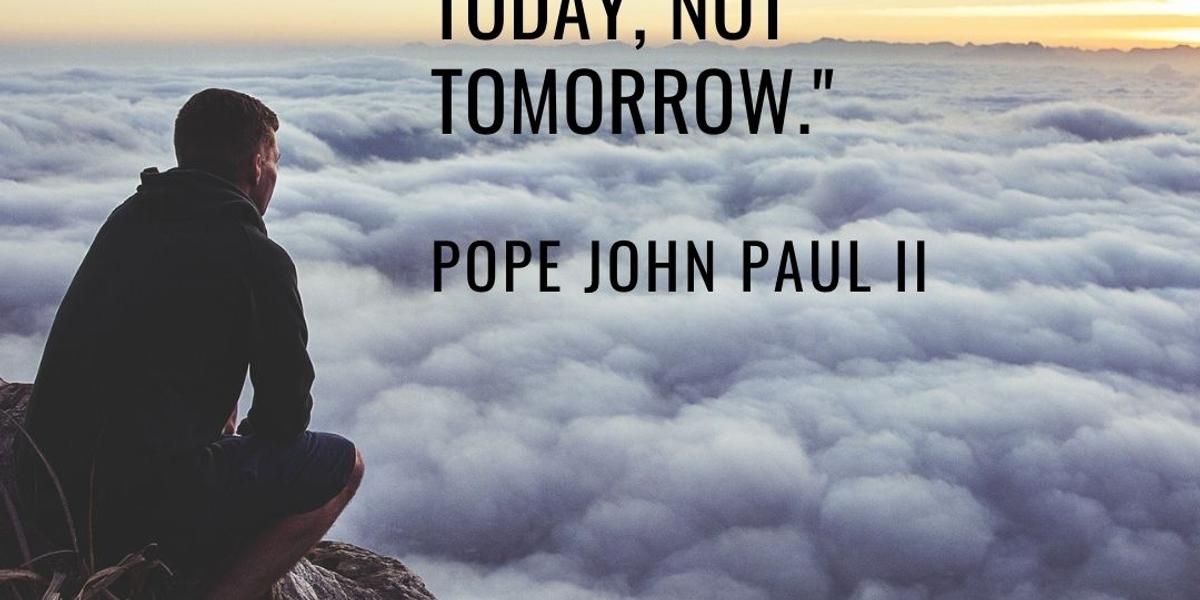(SLIDESHOW) 10 Powerful quotes from Pope John Paul II to fill you with hope