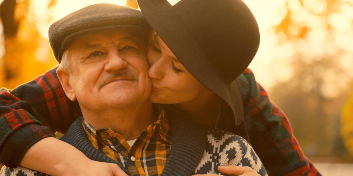 OLD FATHER, DAUGHTER