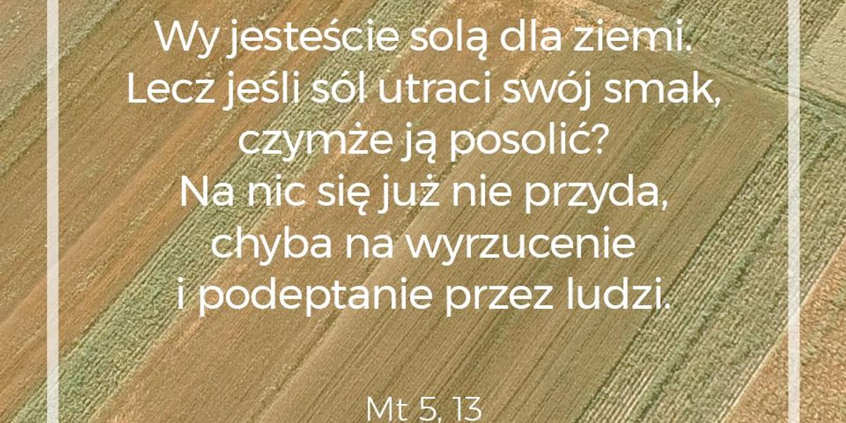 Cytat z Biblii dla ciebie na dziś [19 czerwca]