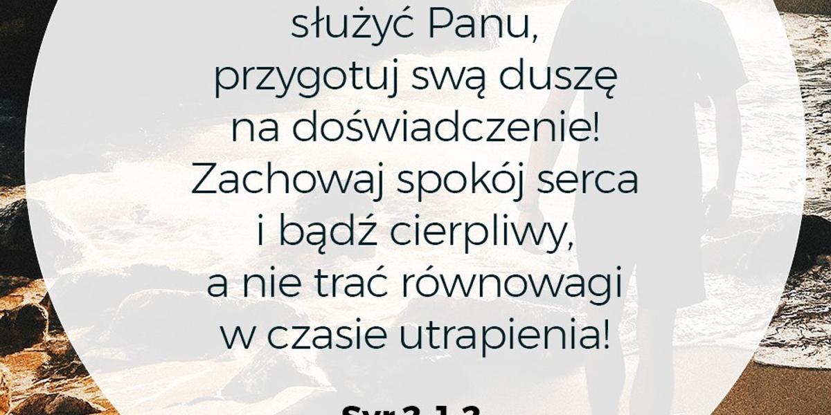 Cytat z Biblii dla ciebie na dziś [20 czerwca]