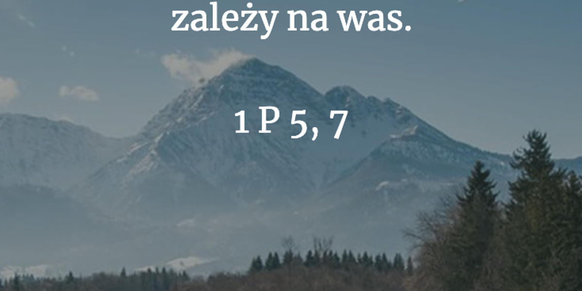 Cytat z Biblii dla ciebie na dziś [8 listopada]