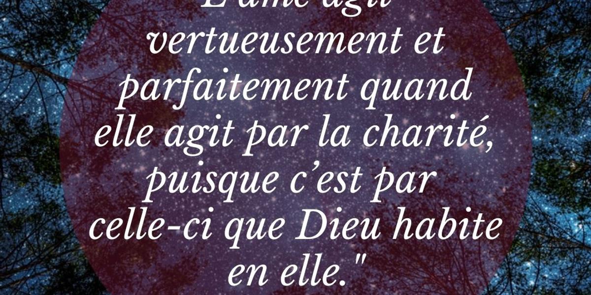 Les plus belles citations des saints sur la charité