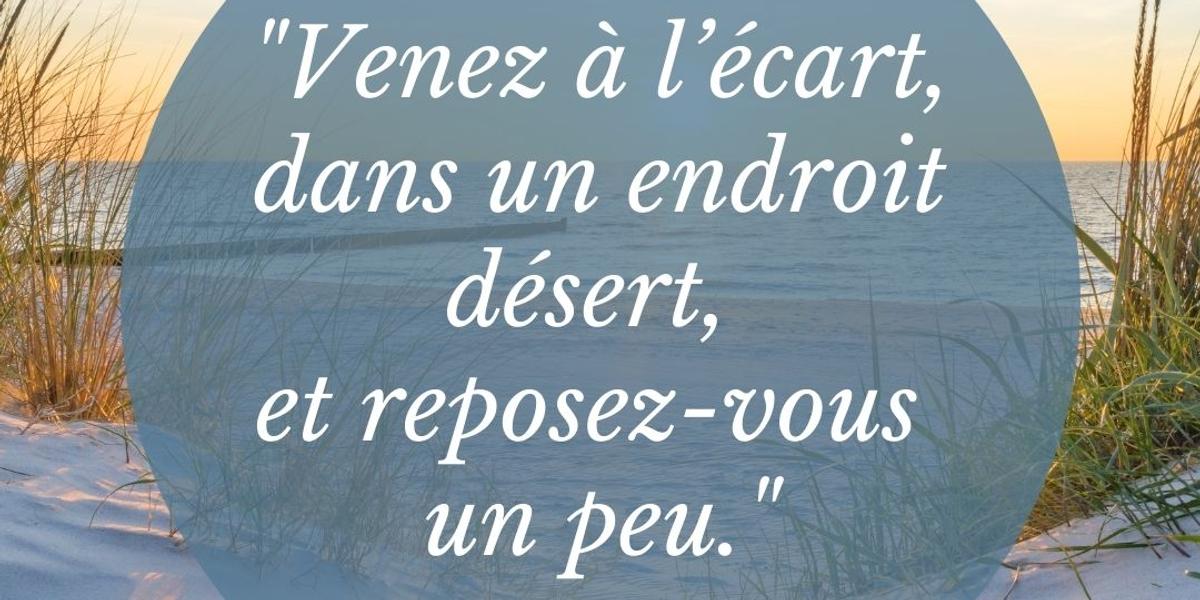 Ces saints qui nous disent de nous reposer