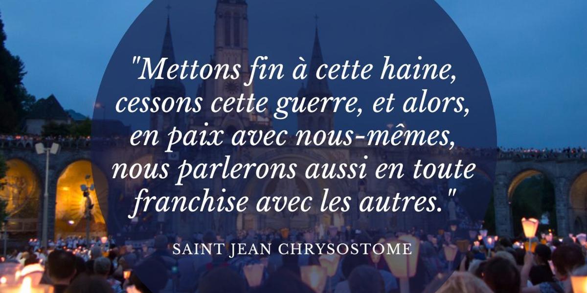 Douze pensées des grands saints sur la paix