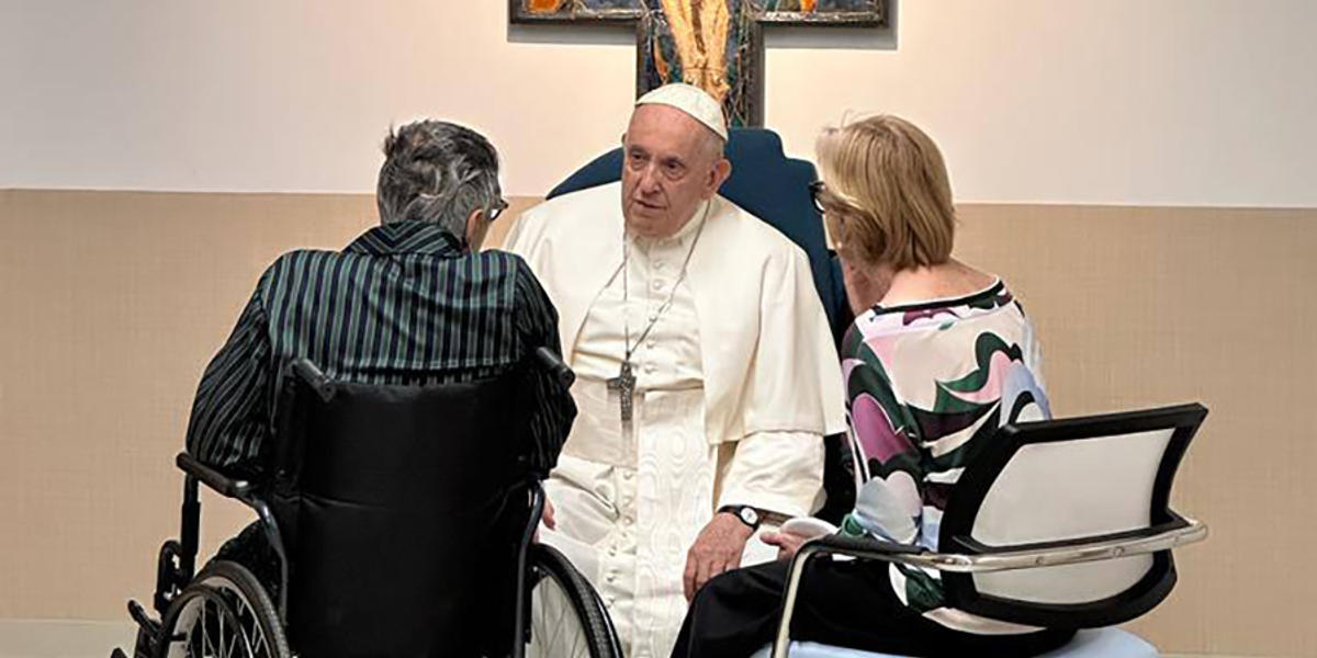 Primeras imágenes del Papa