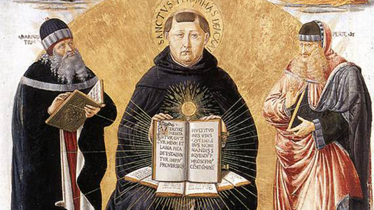 TRIUMPH OF ST. THOMAS AQUINAS