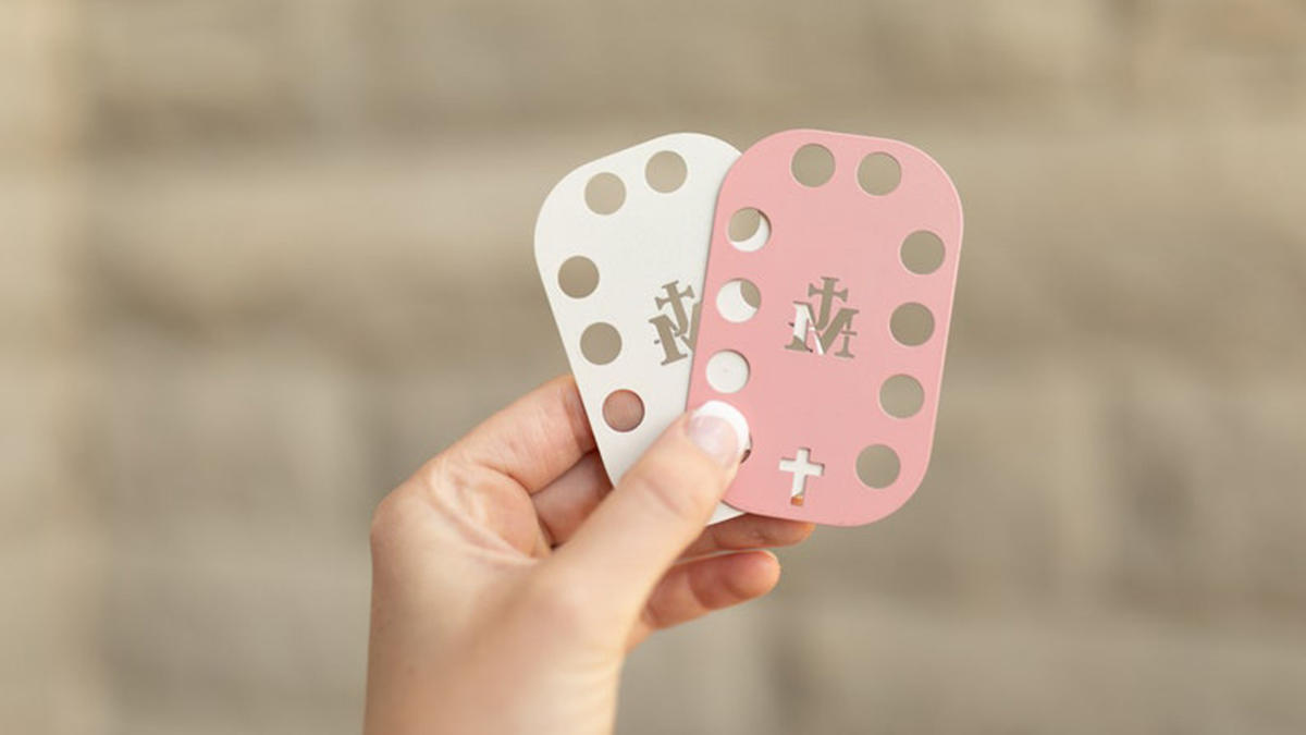THE ROSARY CARD