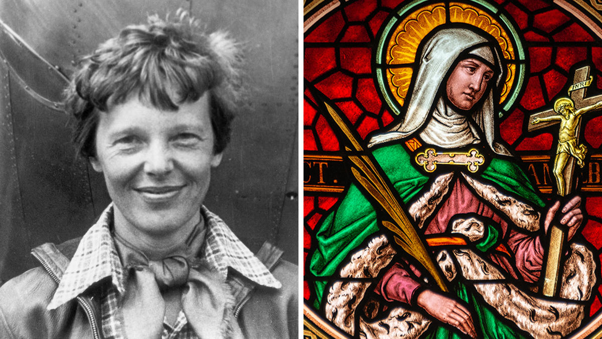 AMELIA EARHART AND SAINT AMELIA