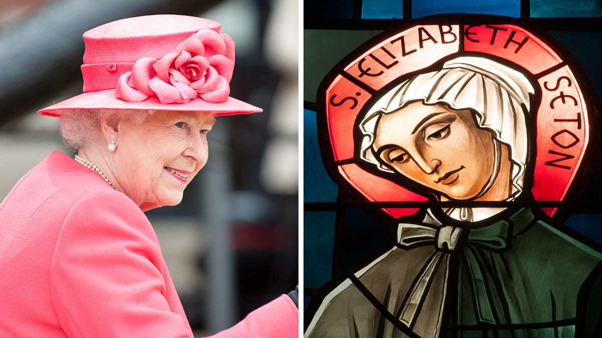 QUEEN ELIZABETH AND ELIZABETH ANN SETON
