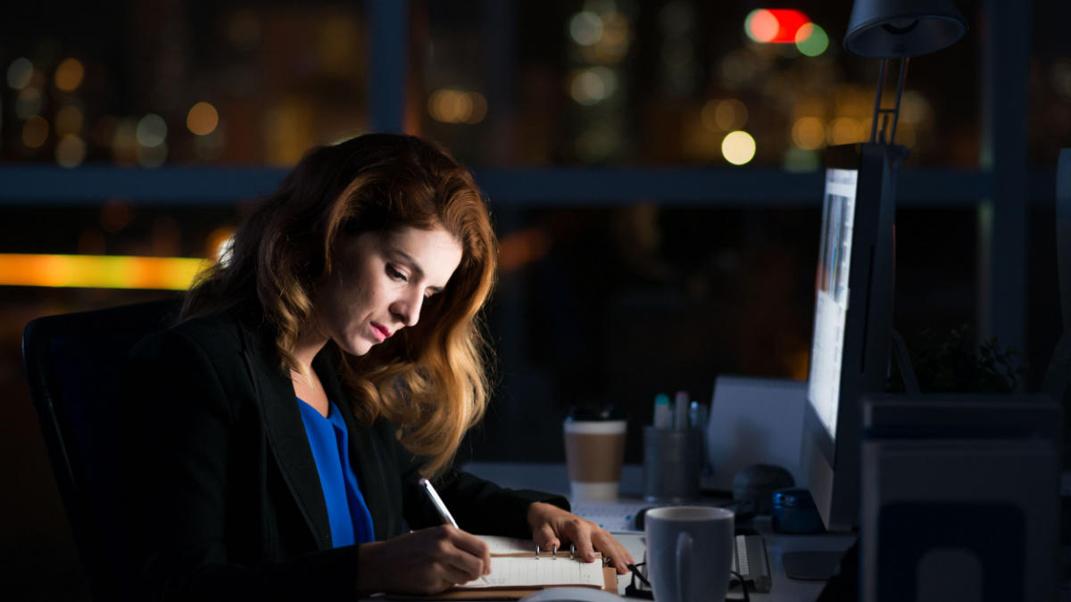 Femme Bureau Travail