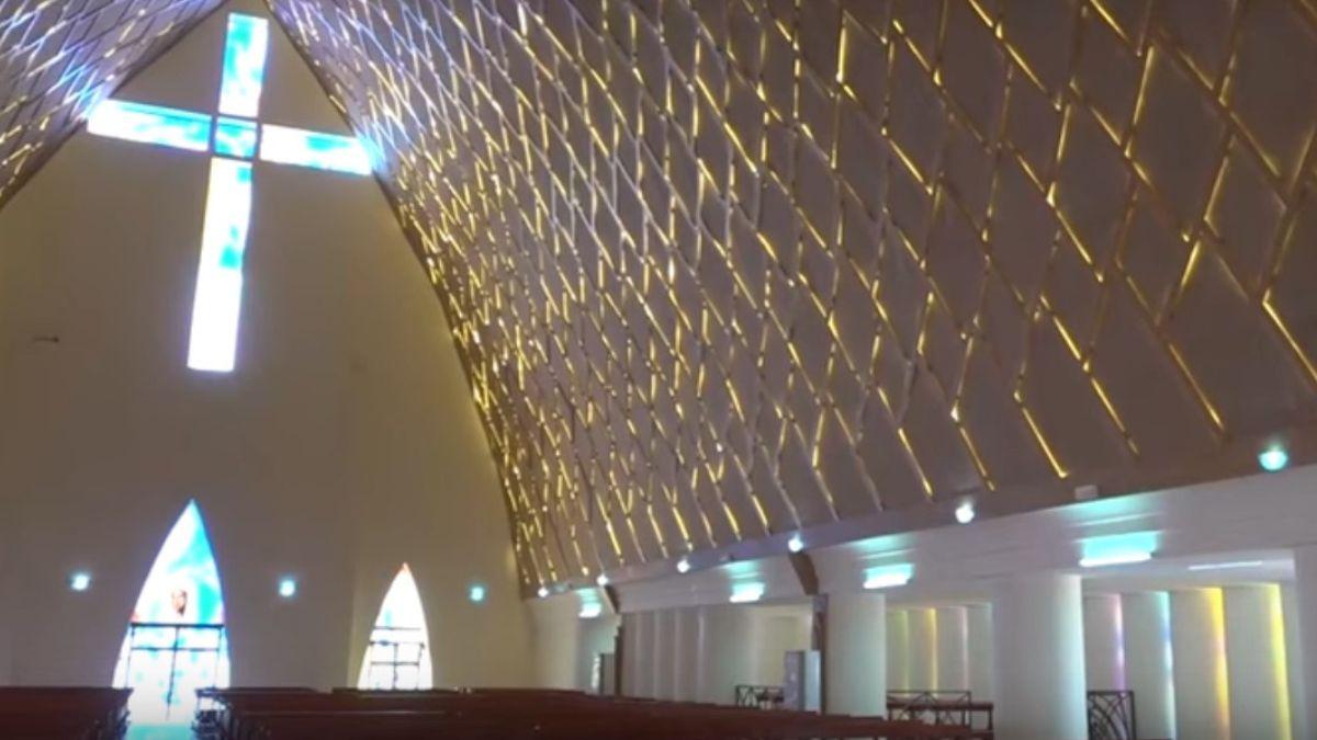 intérieur cathédrale N'Djamena Tchad