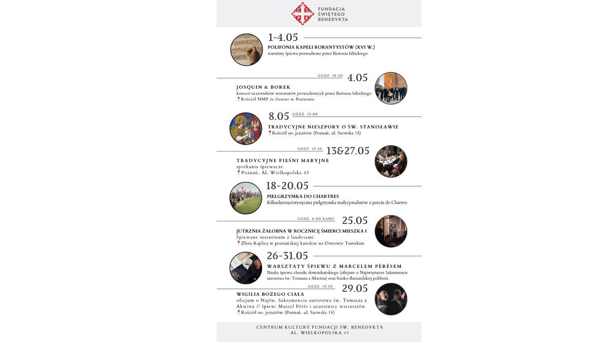 Nieszpory świętego Stanisława w Poznaniu