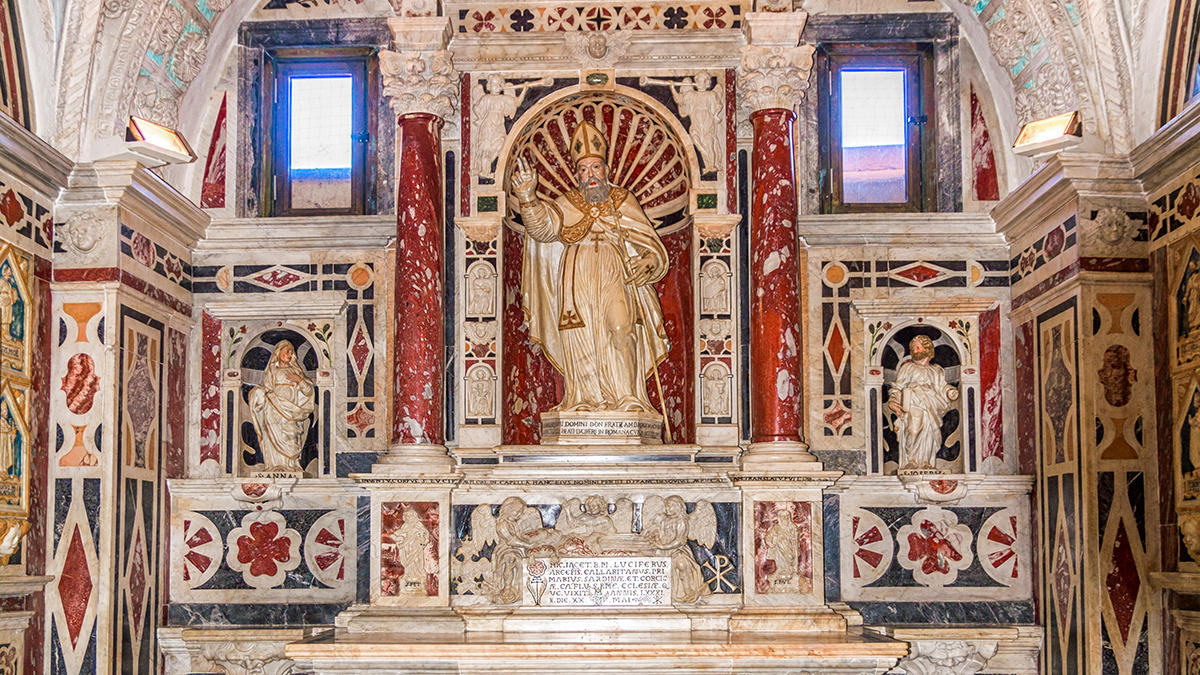 Chapel of St Lucifer,bishop of Cagliari