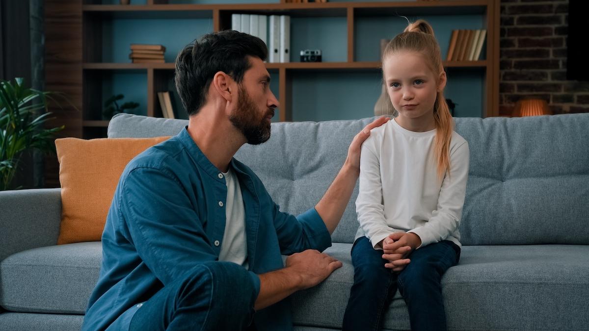 Dad and daughter