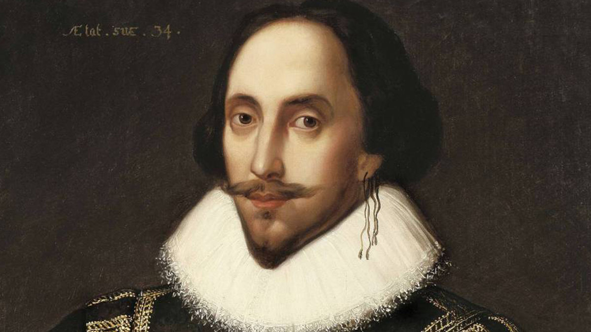 WEB3 WILLIAM SHAKESPEARE PORTRAIT PAINTING BARD Everett Art Collection Shutterstock