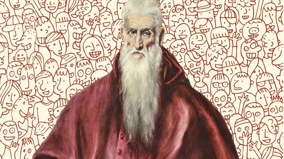 web-st-jerome-doodle-laughing-background-comp-el-greco-public-domain-background-elise-gravel-shutterstock_20612788
