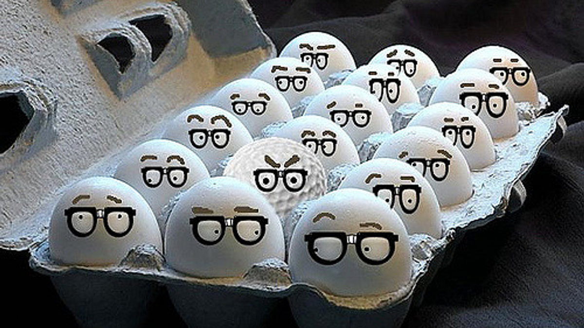 Integrar huevos diferentes