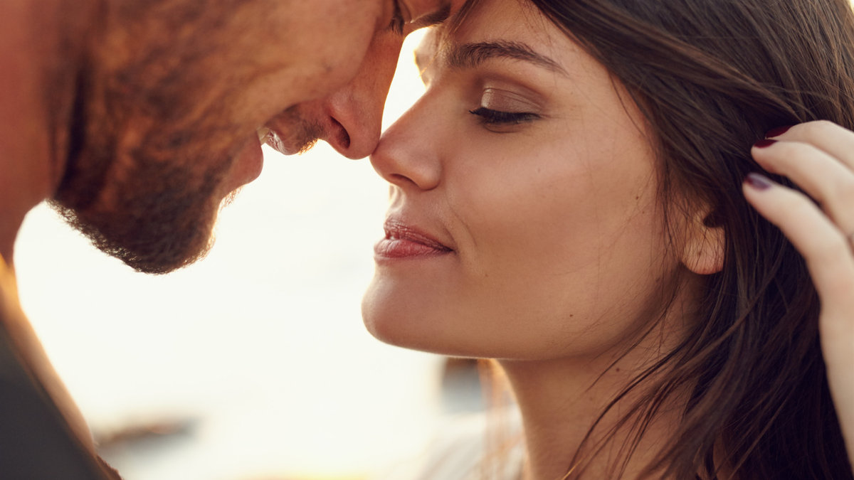 Romantic young couple