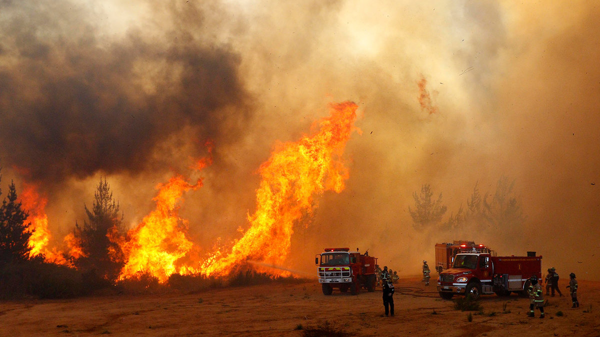 CHILE-FOREST-FIRE