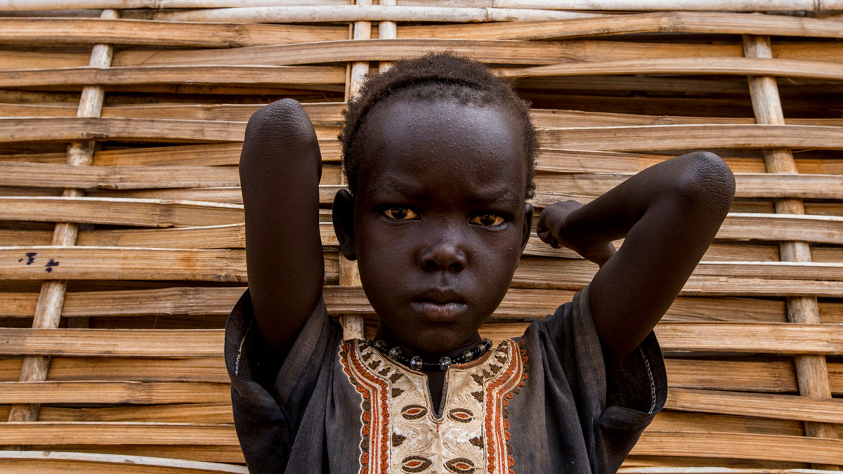 Cultural event in Protection of Civilians site 3 in Juba