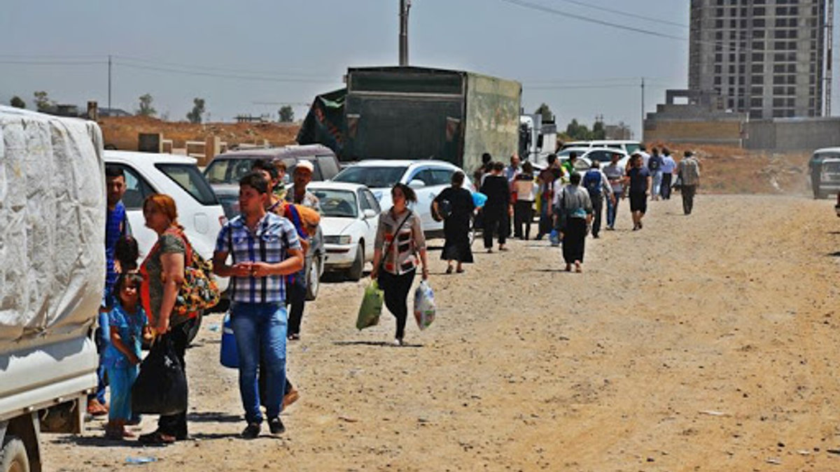 Iraq – Mosul – Run away – fr