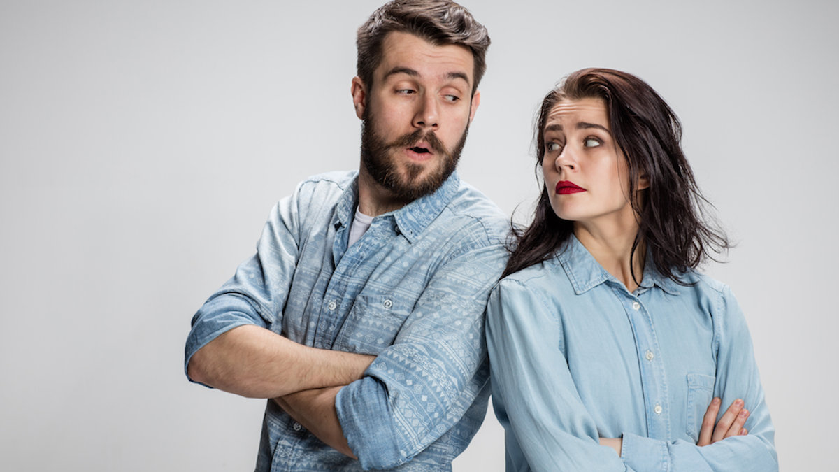 hombre vs mujer shutterstock