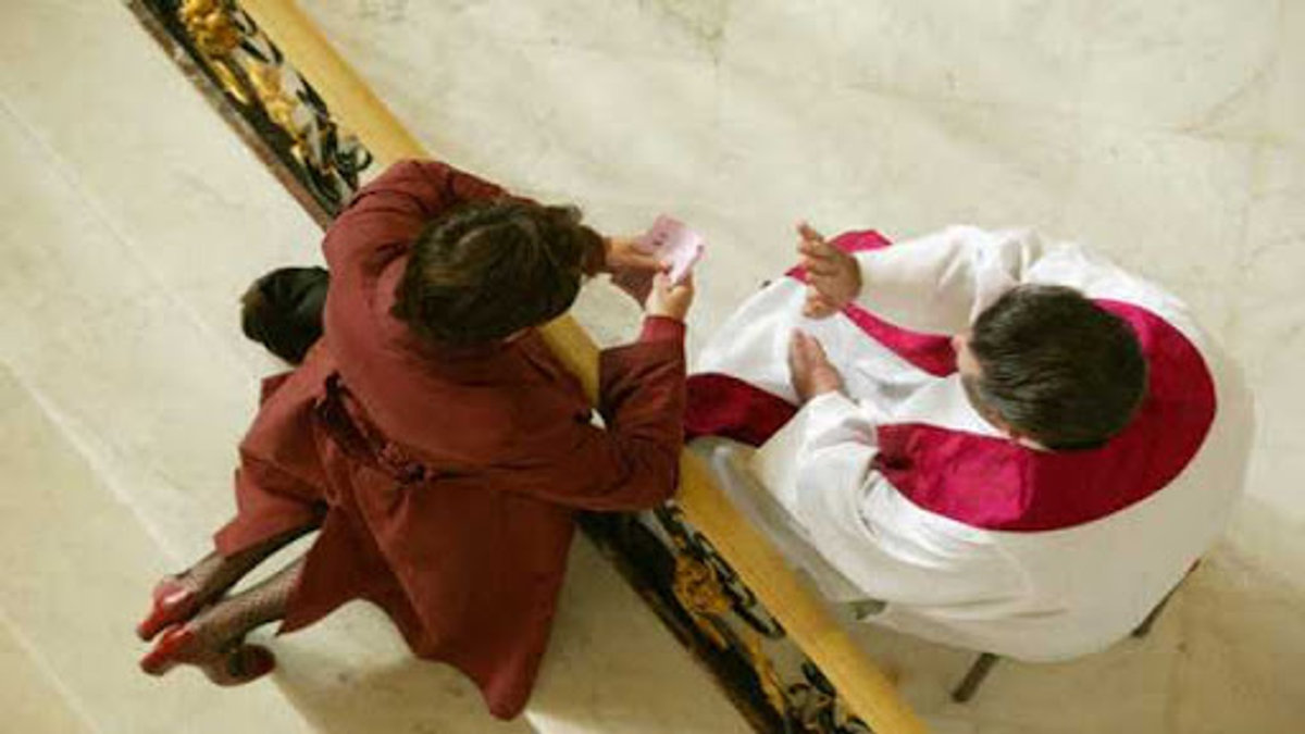 Confession – Chapelle Notre-Dame de la Médaille Miraculeuse – Paris