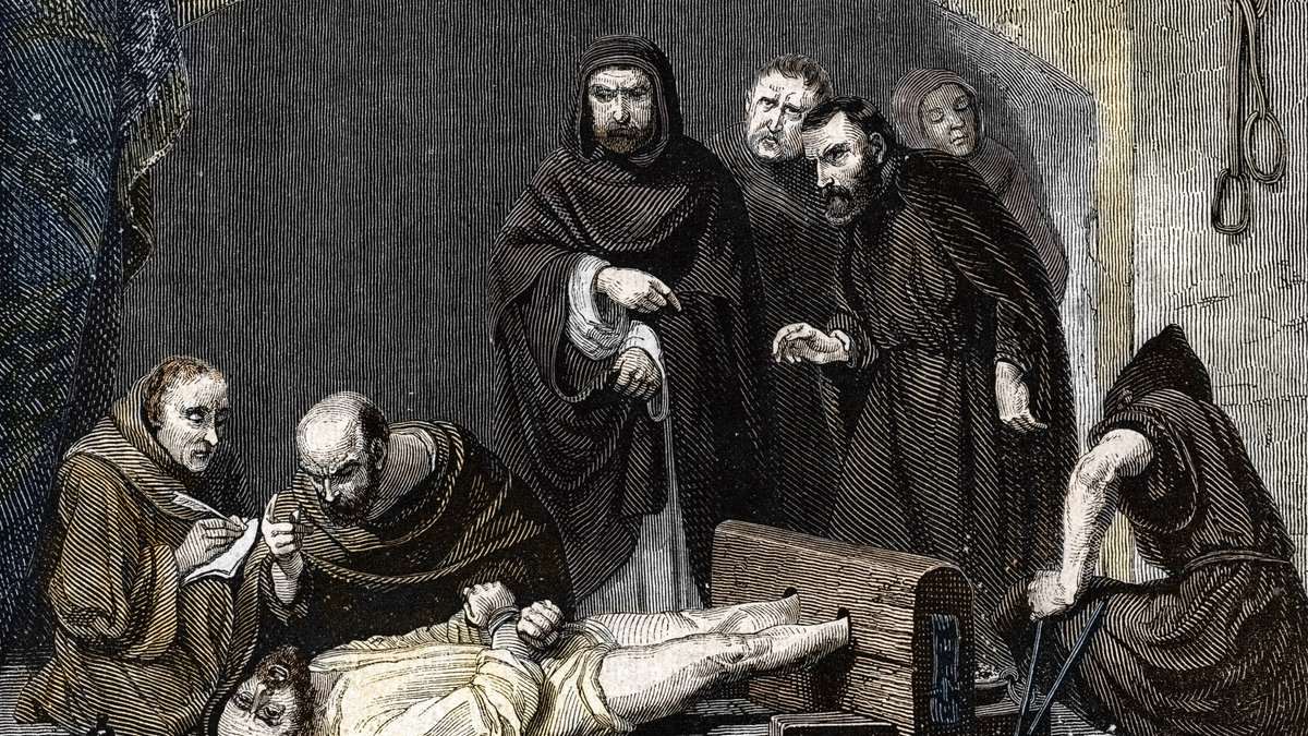 WEB INQUISITION TORTURE HERETIC CHURCH